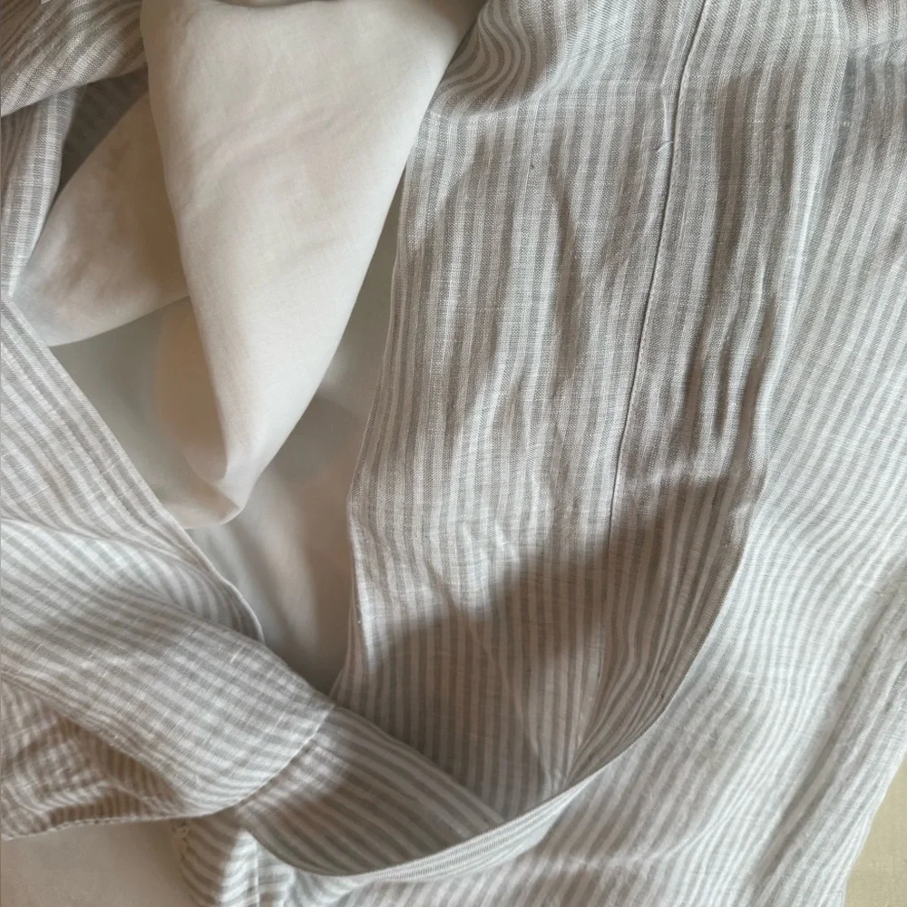 SERENA & LILY Linen Pillow Cover 26x26